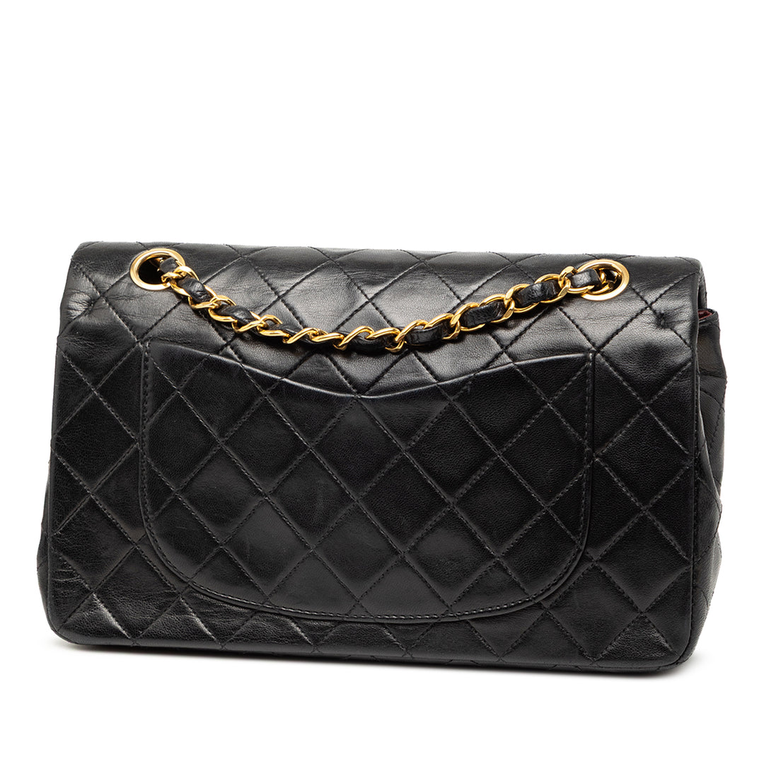 Chanel Small Classic Cuir d’agneau Double rabat