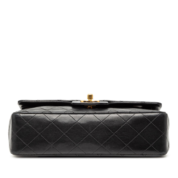 Chanel Small Classic Cuir d’agneau Double rabat