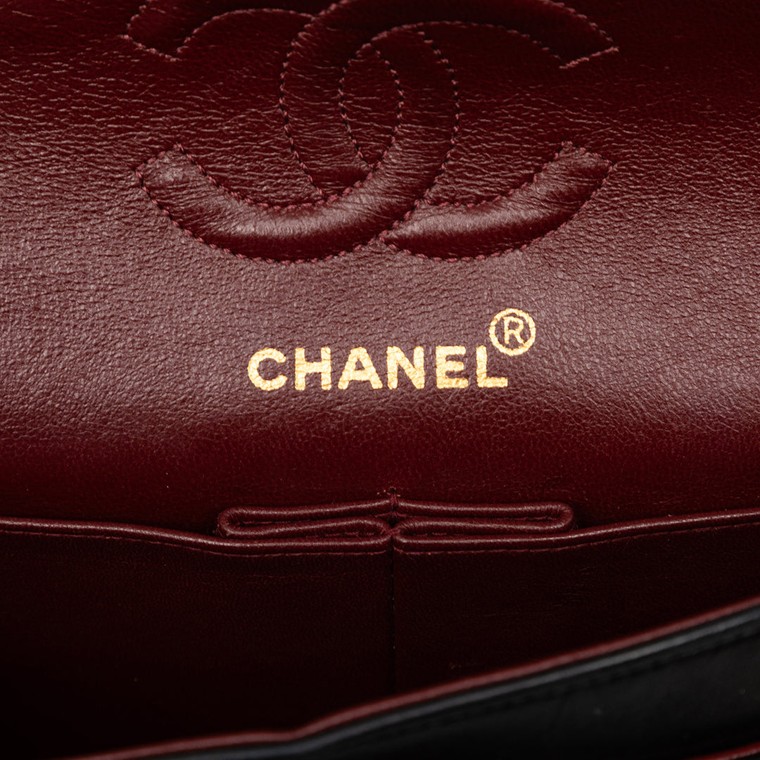 Chanel Small Classic Cuir d’agneau Double rabat