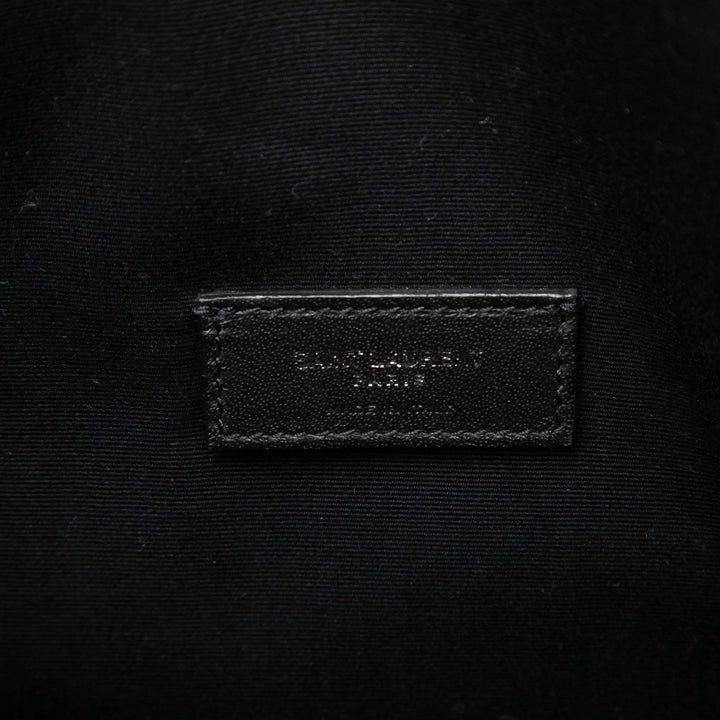 Saint Laurent Raffia Teddy Shopping Cabas