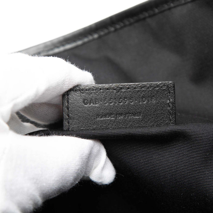 Saint Laurent Raffia Teddy Shopping Cabas