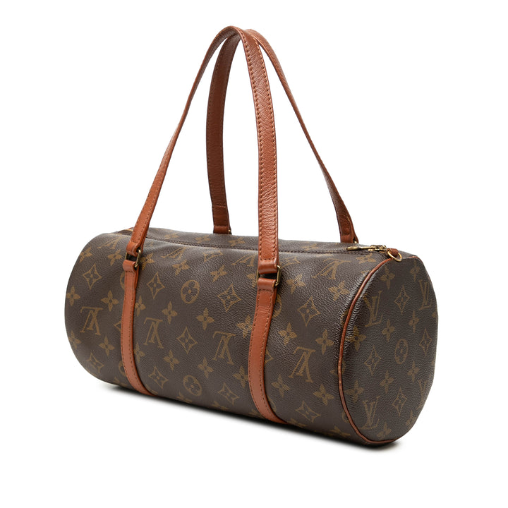 Papillon 30 Monogram Marron