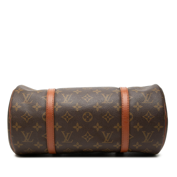 Papillon 30 Monogram Marron