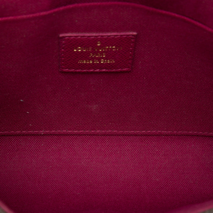 Louis Vuitton Pochette Felicie Monogram Marron – vue 4 – GABY PARIS