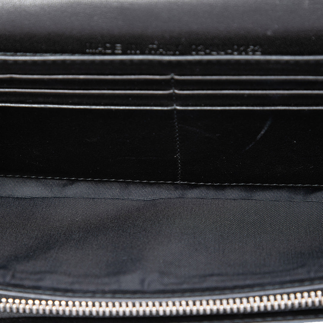 Cannage Lady Dior Wallet on Chain Noir