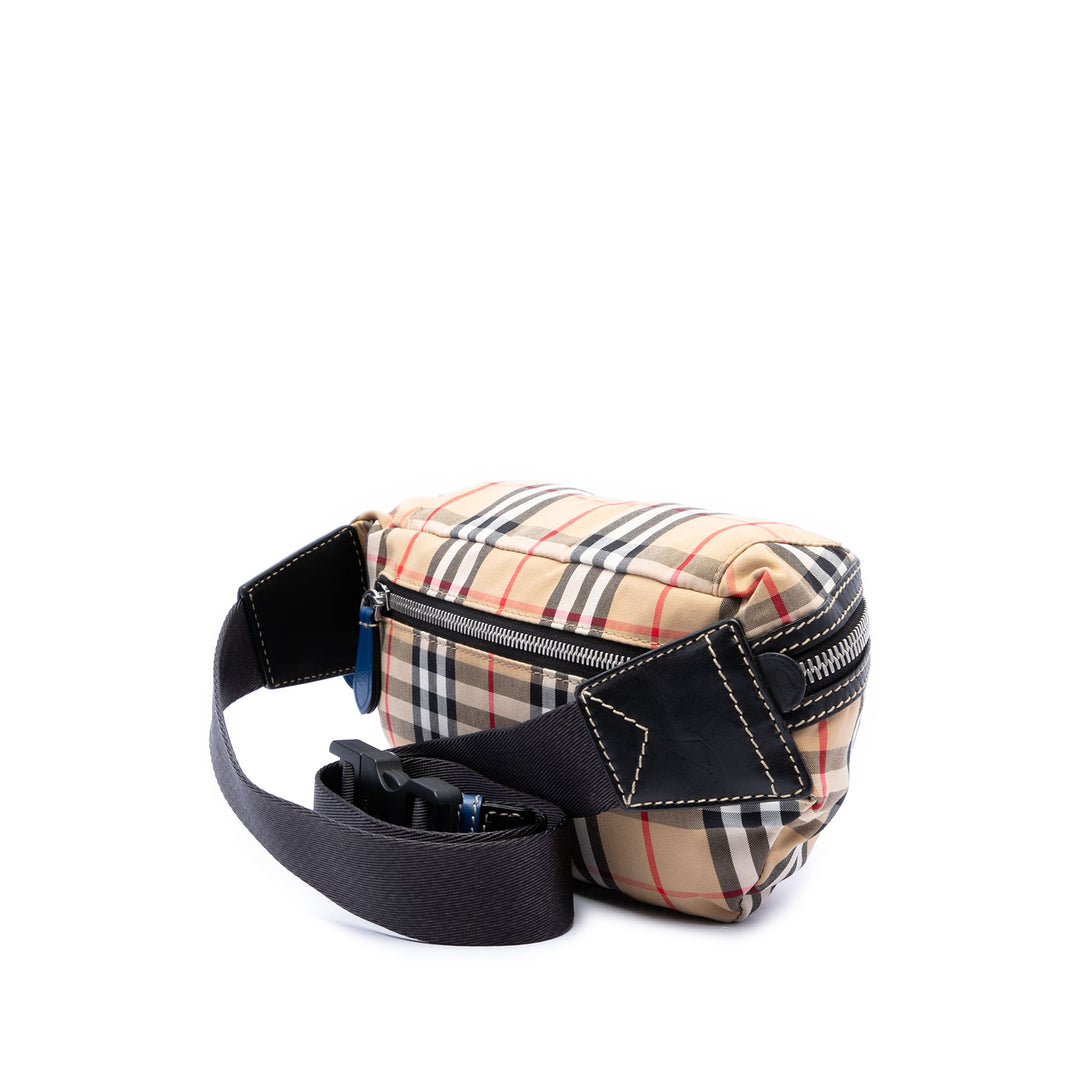 House Check Sonny Sac ceinture Beige