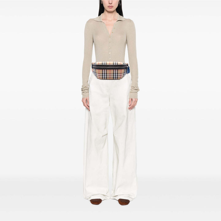 House Check Sonny Sac ceinture Beige