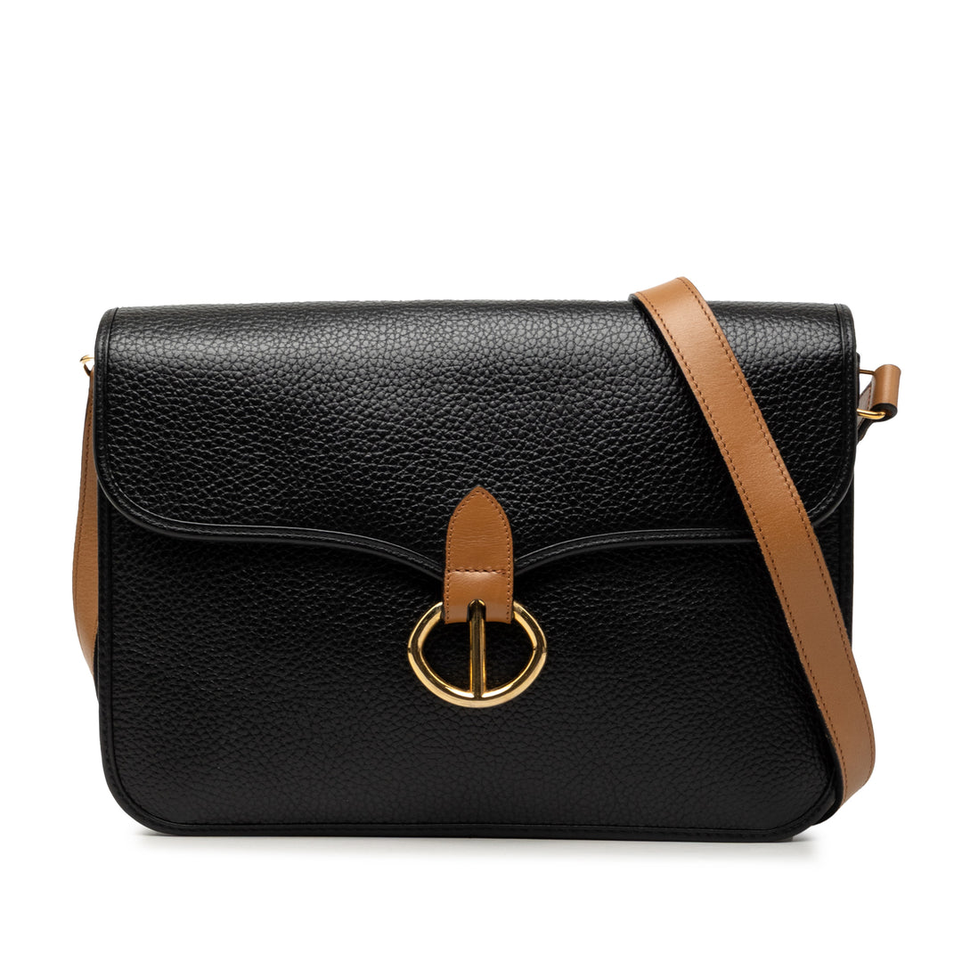 Dior Cuir de veau grainé Sac porté croisé