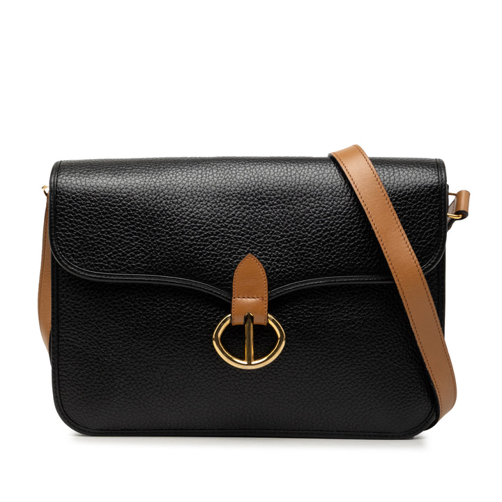 Dior Cuir de veau grainé Sac porté croisé