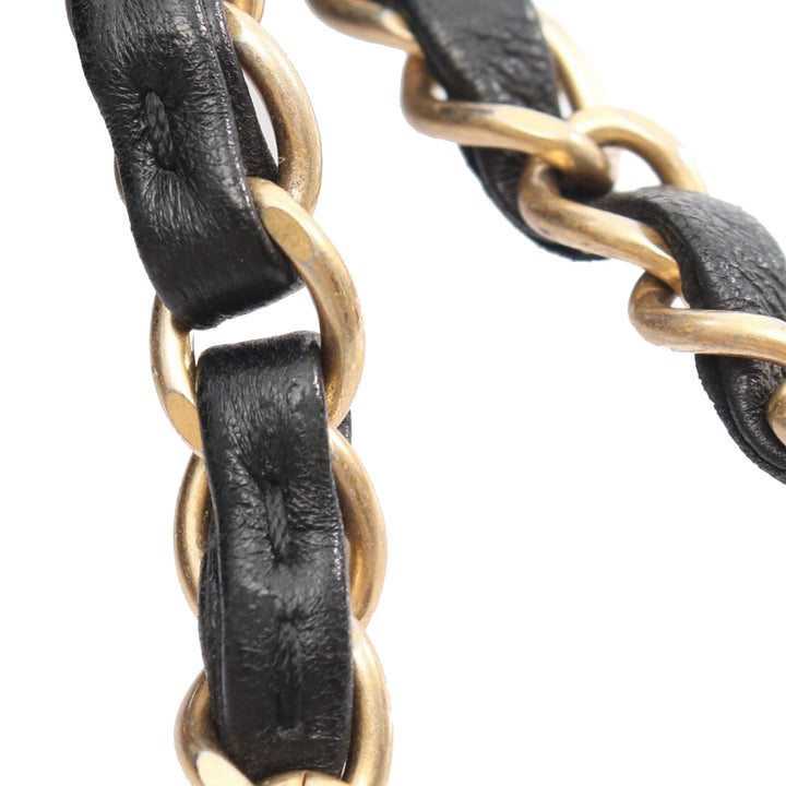 Chanel Medium Classic Cuir d’agneau Geometric Patchwork Double rabat