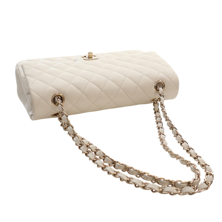 Chanel Medium Classic Caviar Double rabat