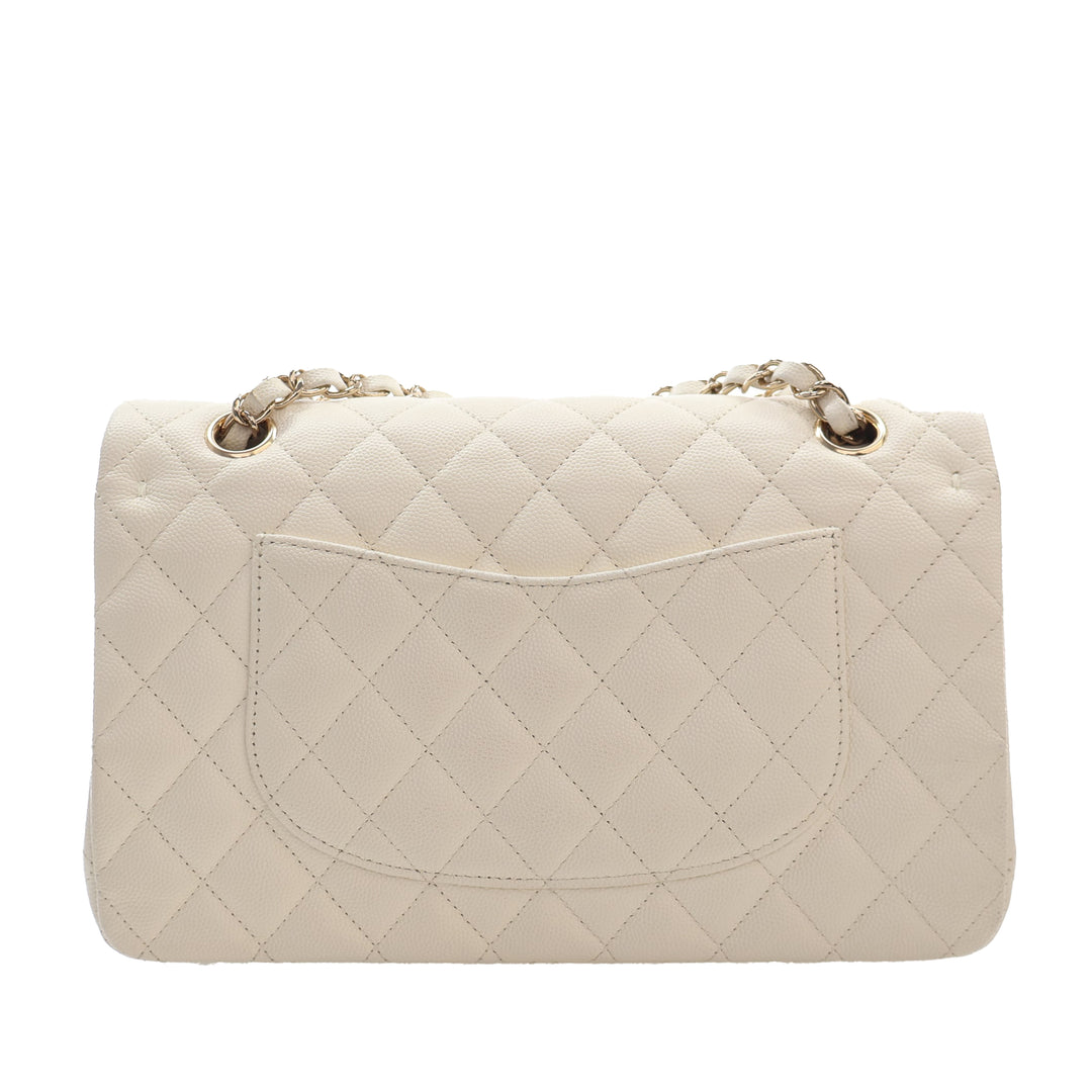 Chanel Medium Classic Caviar Double rabat