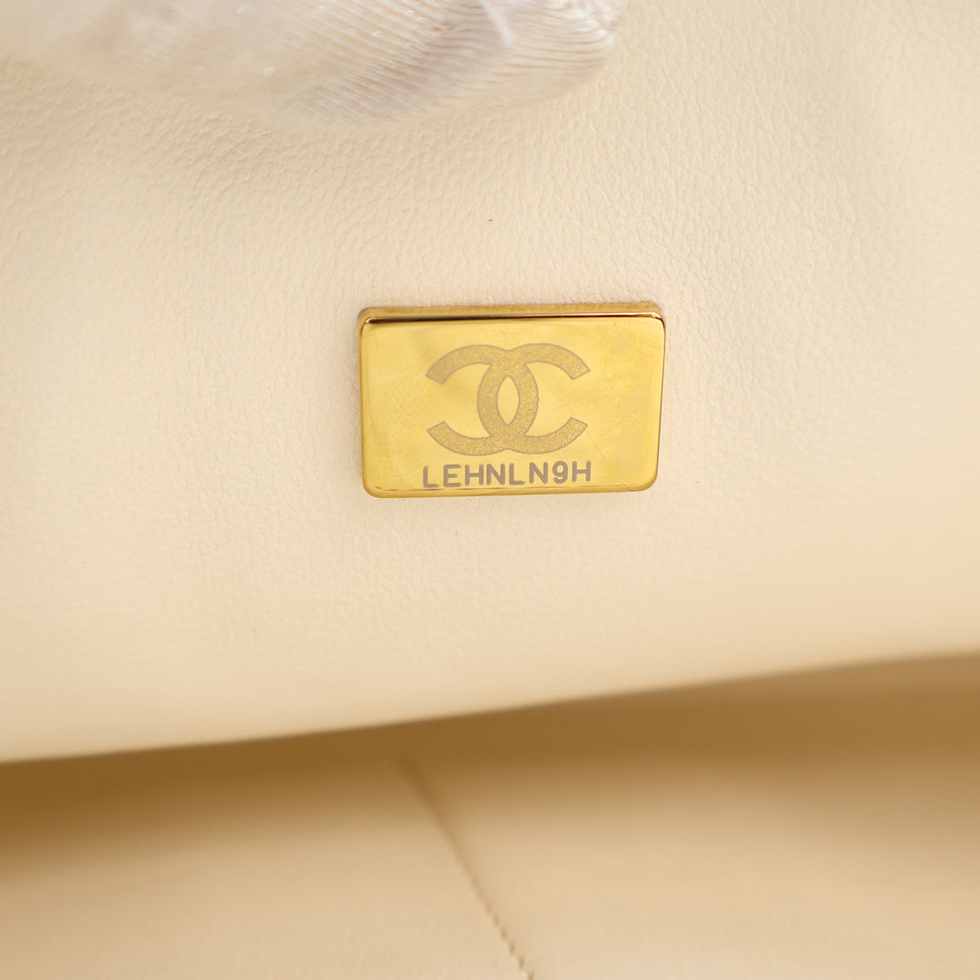 Chanel Medium Classic Caviar Double rabat
