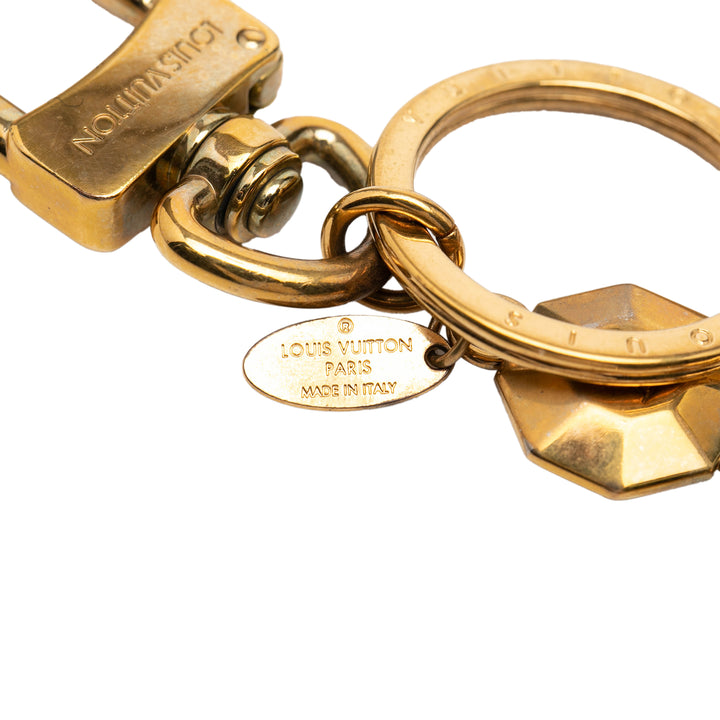 Louis Vuitton plaqué LV Facettes Bijou de sac et Key Holder