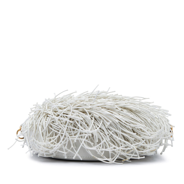 Fringe Luna Hobo Petit Blanc