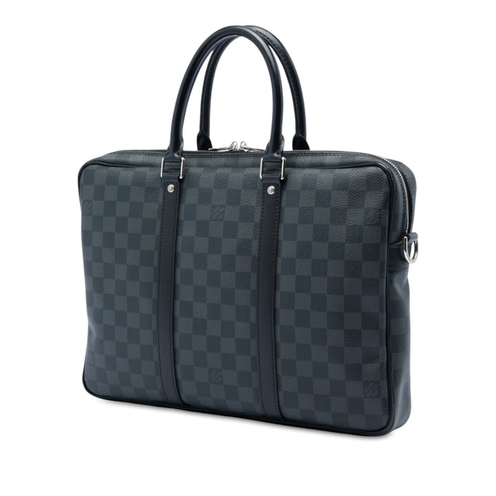 Louis Vuitton Porte Documents Voyage PM Damier Graphite Noir