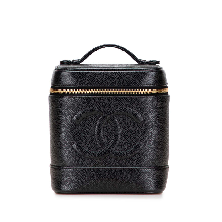 Chanel CC Caviar Vanity Bag Noir – GABY PARIS Authentique