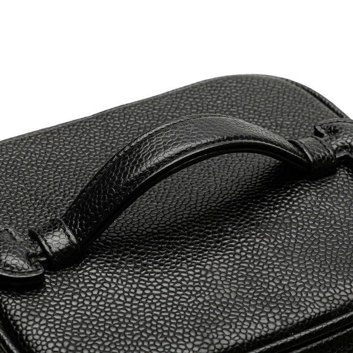 Chanel CC Caviar Vanity Bag Noir – GABY PARIS Authentique