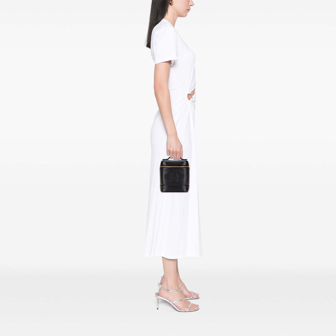 Chanel CC Caviar Vanity Bag Noir – GABY PARIS Authentique