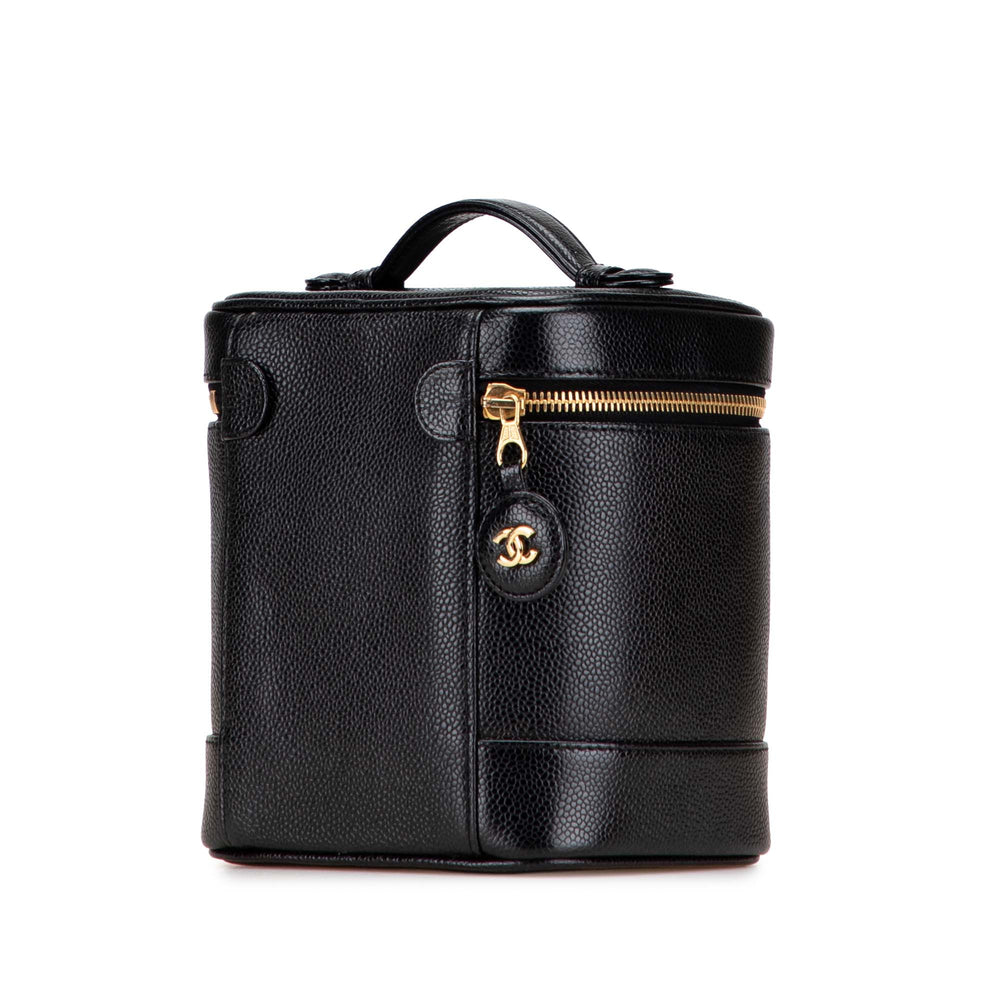 Chanel CC Caviar Vanity Bag Noir – GABY PARIS Authentique