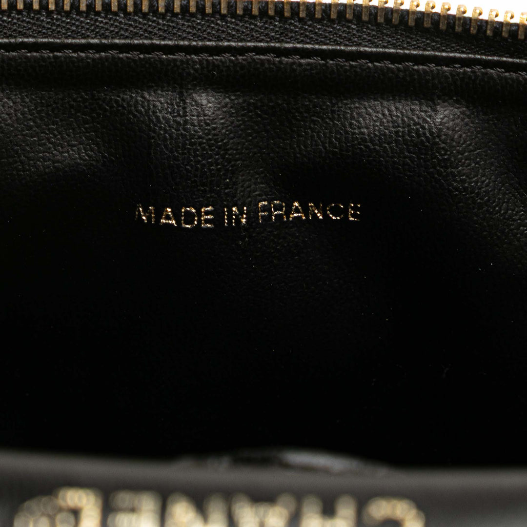 Chanel CC Caviar Vanity Bag Noir – GABY PARIS Authentique