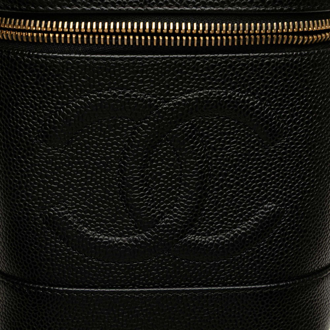 Chanel CC Caviar Vanity Bag Noir – GABY PARIS Authentique