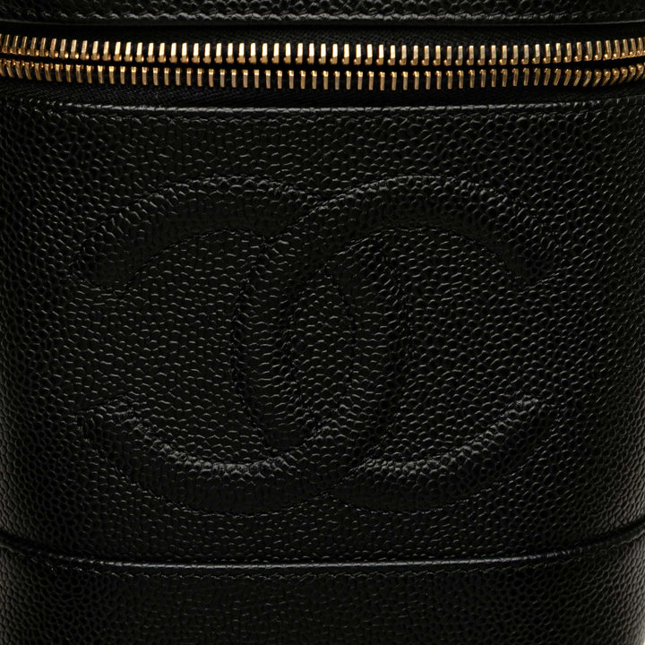 Chanel CC Caviar Vanity Bag Noir – GABY PARIS Authentique