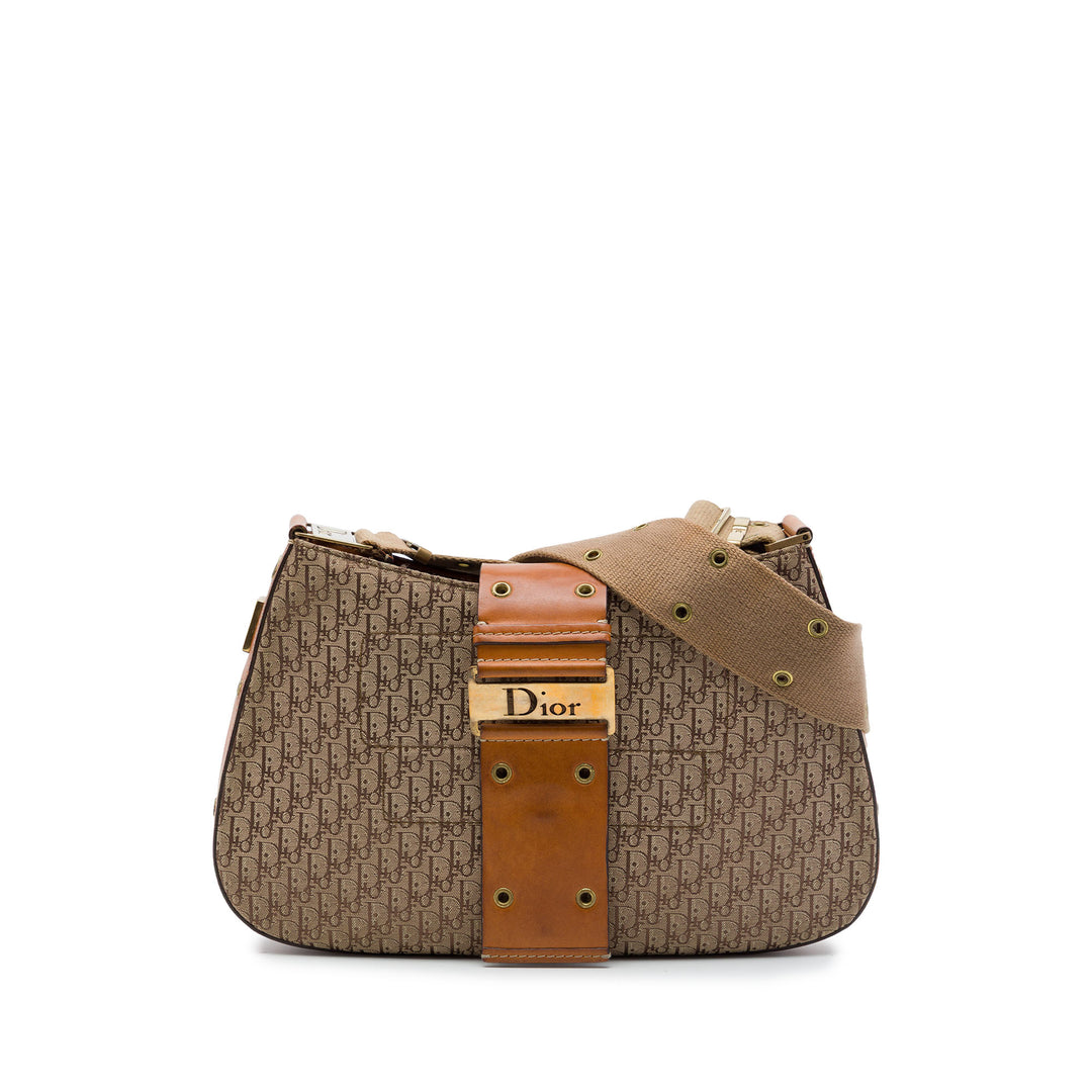 Dior Sac porté épaule Diorissimo Trotter Street Chic Columbus Beige – vue principale – GABY PARIS