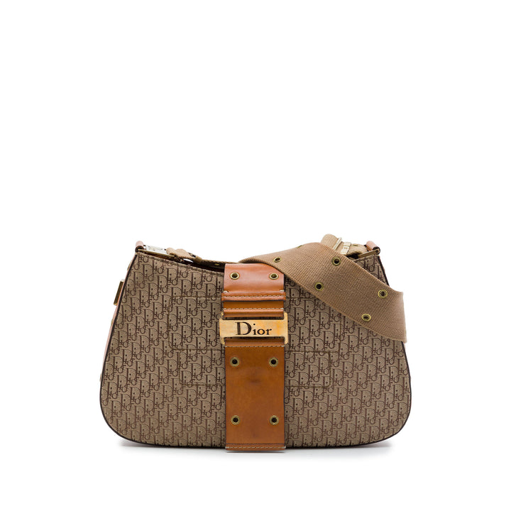 Dior Sac porté épaule Diorissimo Trotter Street Chic Columbus Beige – vue principale – GABY PARIS