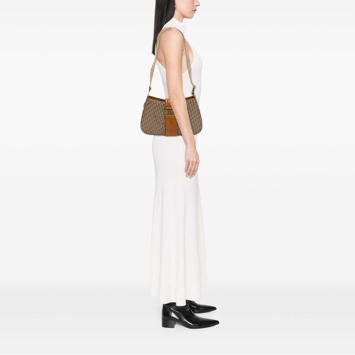 Dior Sac porté épaule Diorissimo Trotter Street Chic Columbus Beige – vue 6 – GABY PARIS