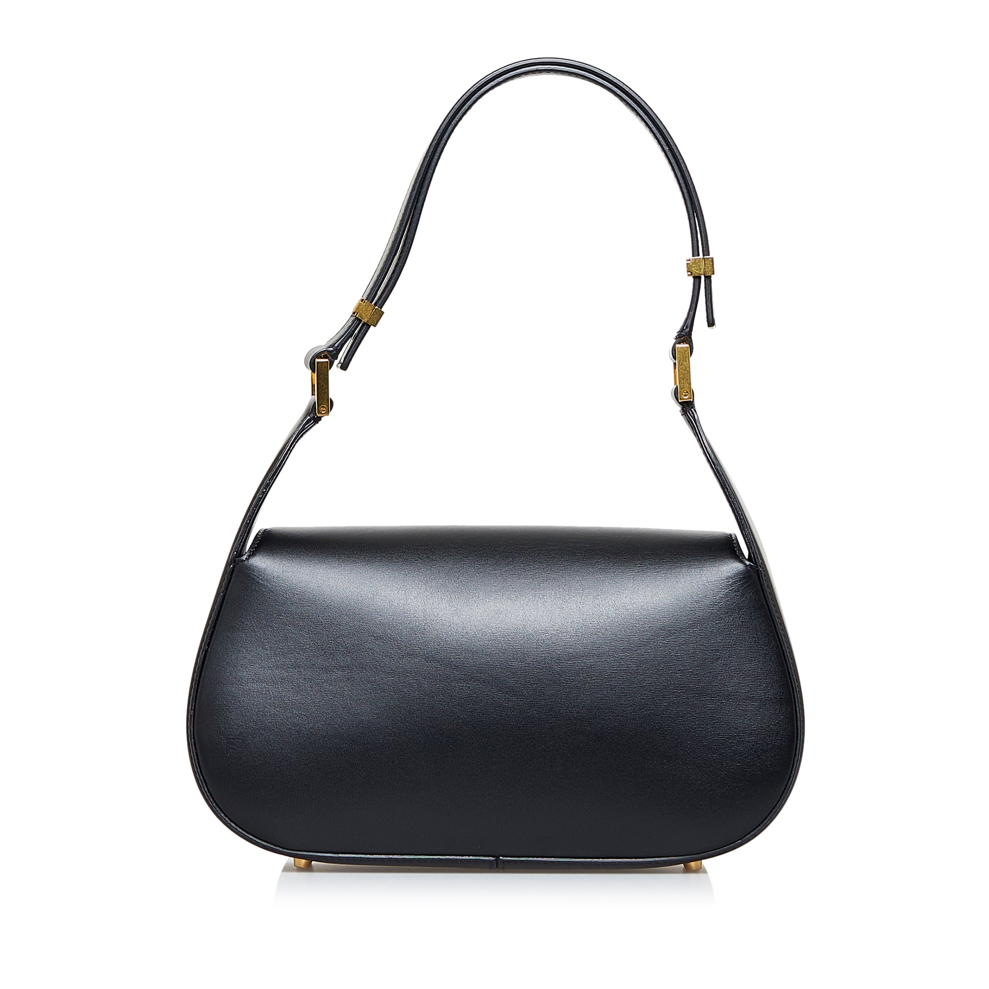 Vlogo Chain Shoulder Bag Black - Gaby Paris