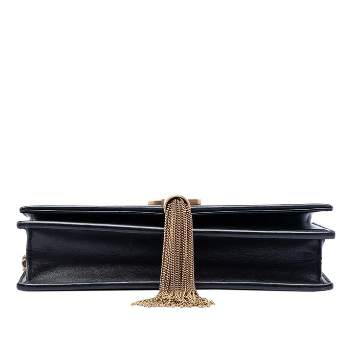 Saint Laurent Sac Kate à pompon en cuir