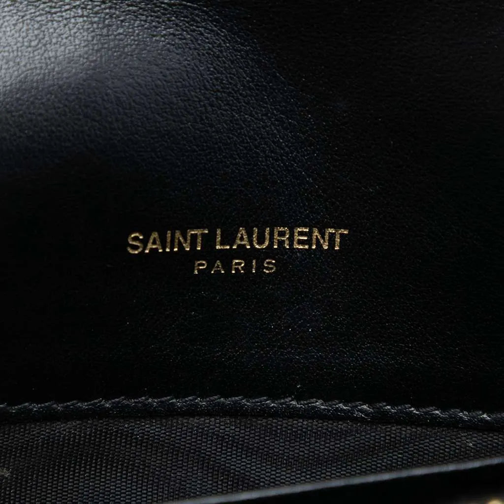 Saint Laurent Sac Kate à pompon en cuir