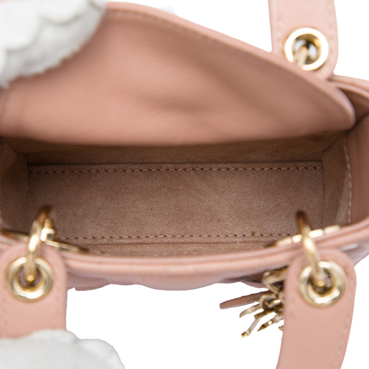Dior Micro Cuir d’agneau Cannage Lady Dior