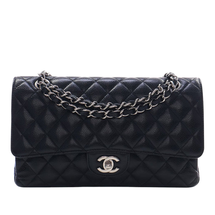 Chanel Medium Classic Caviar Double rabat