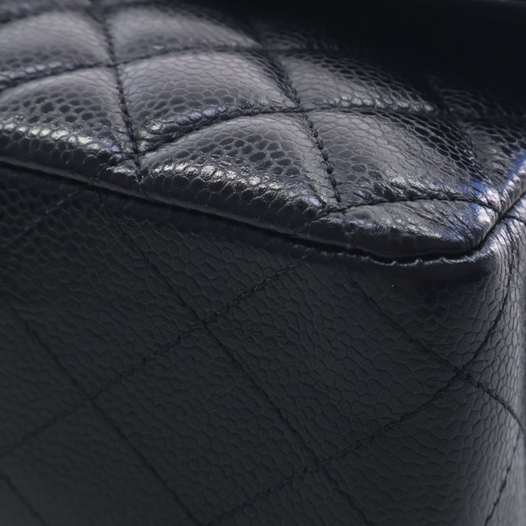 Chanel Medium Classic Caviar Double rabat