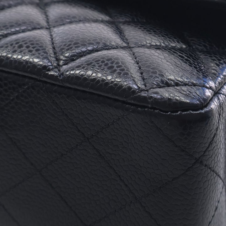 Chanel Medium Classic Caviar Double rabat