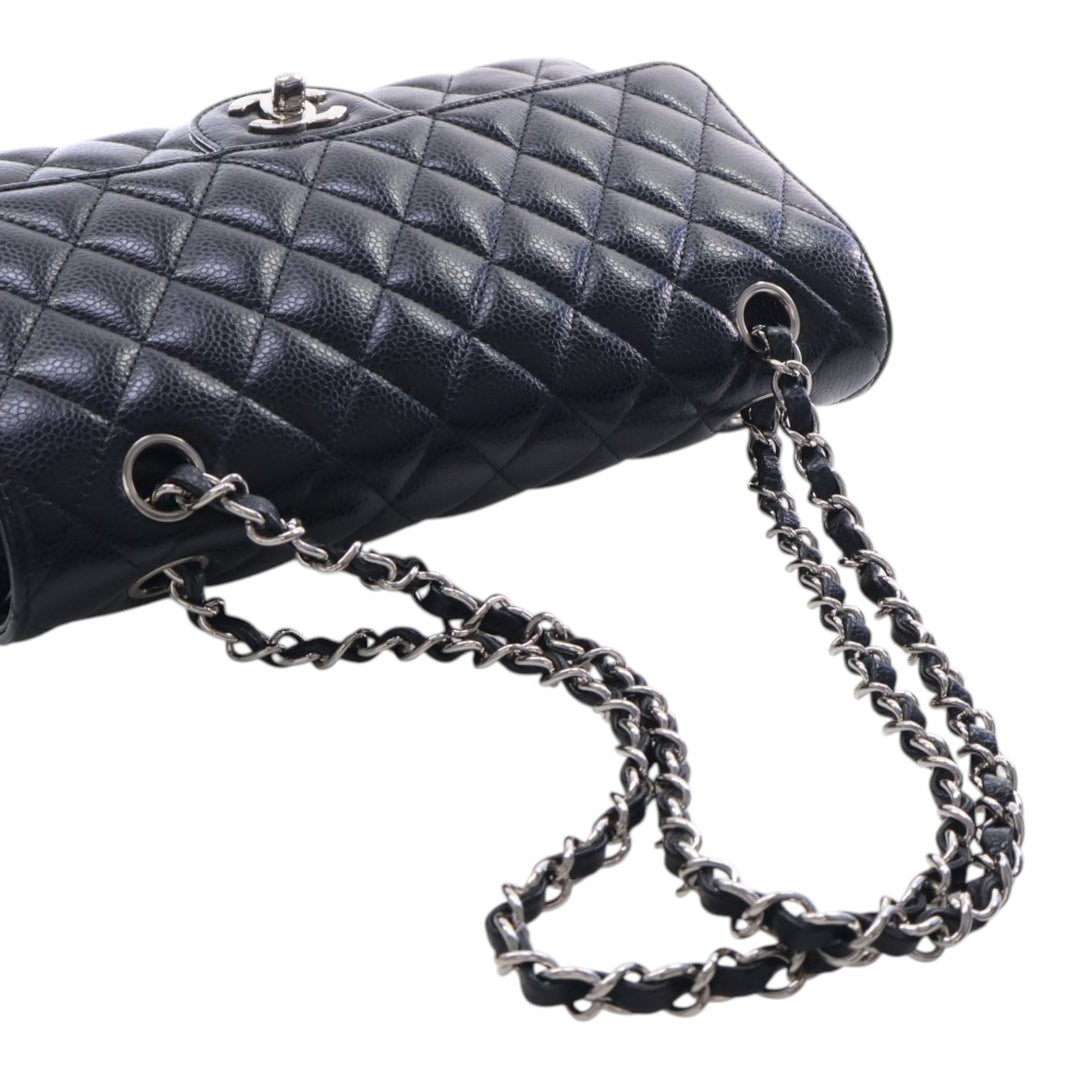 Chanel Medium Classic Caviar Double rabat