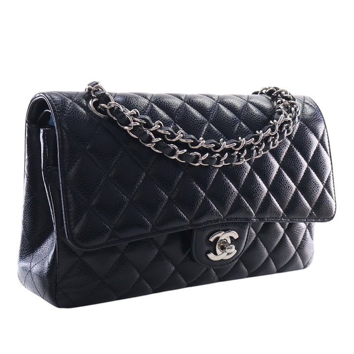 Chanel Medium Classic Caviar Double rabat
