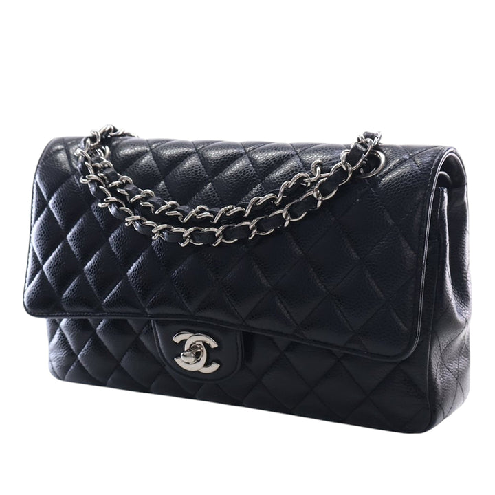 Chanel Medium Classic Caviar Double rabat