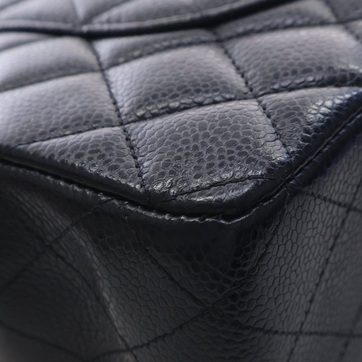 Chanel Medium Classic Caviar Double rabat