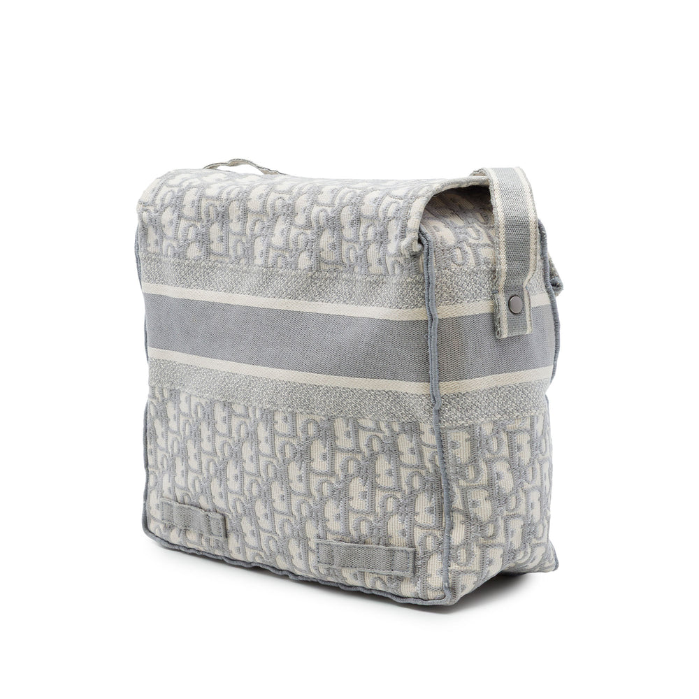 Dior Sac bandoulière Diorcamp Oblique Moyen Gris – vue 2 – GABY PARIS