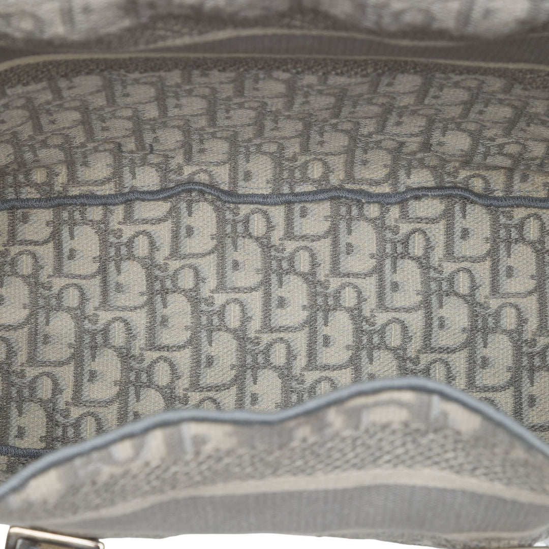 Dior Sac bandoulière Diorcamp Oblique Moyen Gris – vue 4 – GABY PARIS