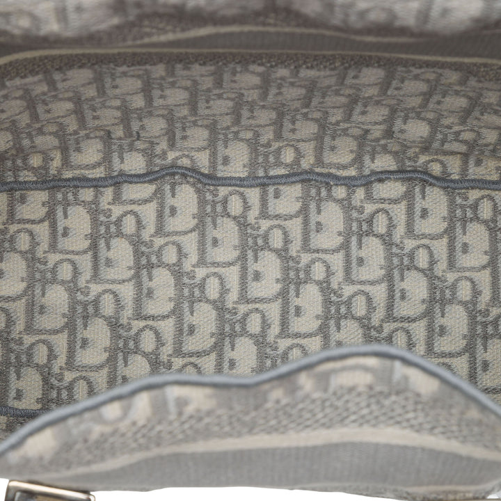 Dior Sac bandoulière Diorcamp Oblique Moyen Gris – vue 4 – GABY PARIS