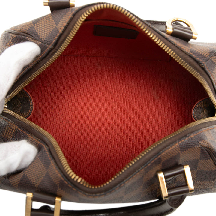 Ribera Mini Damier Ébène Marron