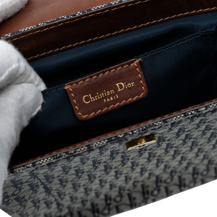 Dior Diorissimo Trotter Toile Street Chic Sac porté croisé Bleu – GABY PARIS Authentique