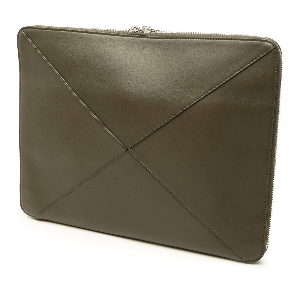 Bottega Veneta Pochette Portfolio Marron – vue 2 – GABY PARIS