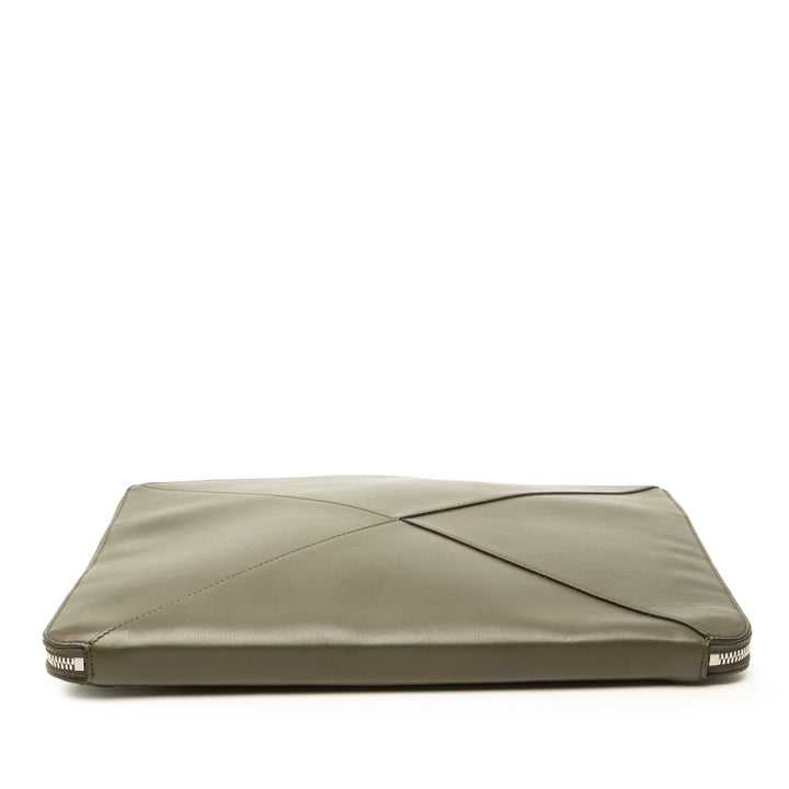 Bottega Veneta Pochette Portfolio Marron – vue 3 – GABY PARIS