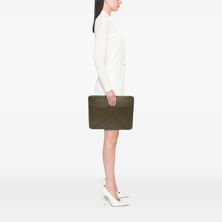 Bottega Veneta Pochette Portfolio Marron – vue 6 – GABY PARIS