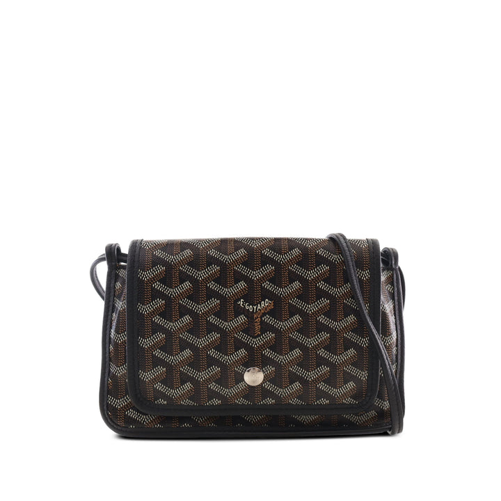 Goyard Plumet Poche Portefeuille Goyardine Noir – vue principale – GABY PARIS